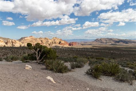 Sunny Day At Red Rock Canyon In Las Vegas Nevada Stock Image Image