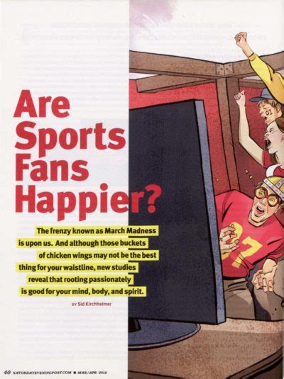 Are Sports Fans Happier The Saturday Evening Post