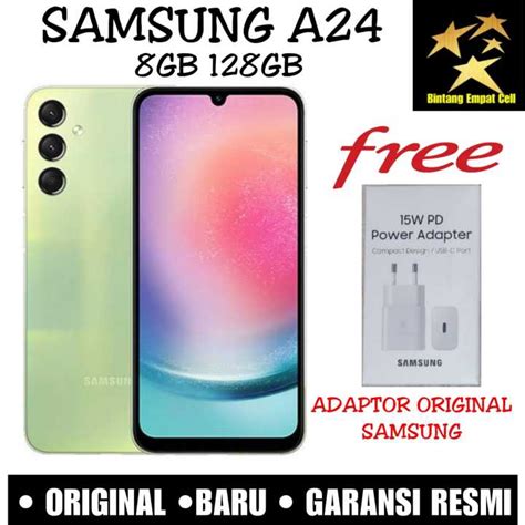 Samsung A24 8128 Garansi Resmi Helio G99 65 Inch Super Amoled 50mp Camera 5000mah Battery