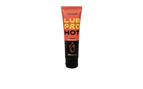 Gel Lubrificante Sensa O Quente Intimo Premium Lubpro Hot Feiti Os