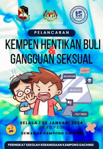 BUKU PROGRAM KEMPEN BULI DAN GANGGUAN SEKSUAL SK KAMPONG DACHING G