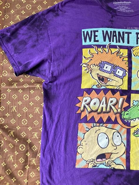 Nickelodeon Rugrats Tye Dye T Shirt Men S Fashion Tops Sets