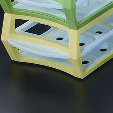 Rack 18 Position Yellow MultiRack For Tubes Up To 30mm Diameter Durable