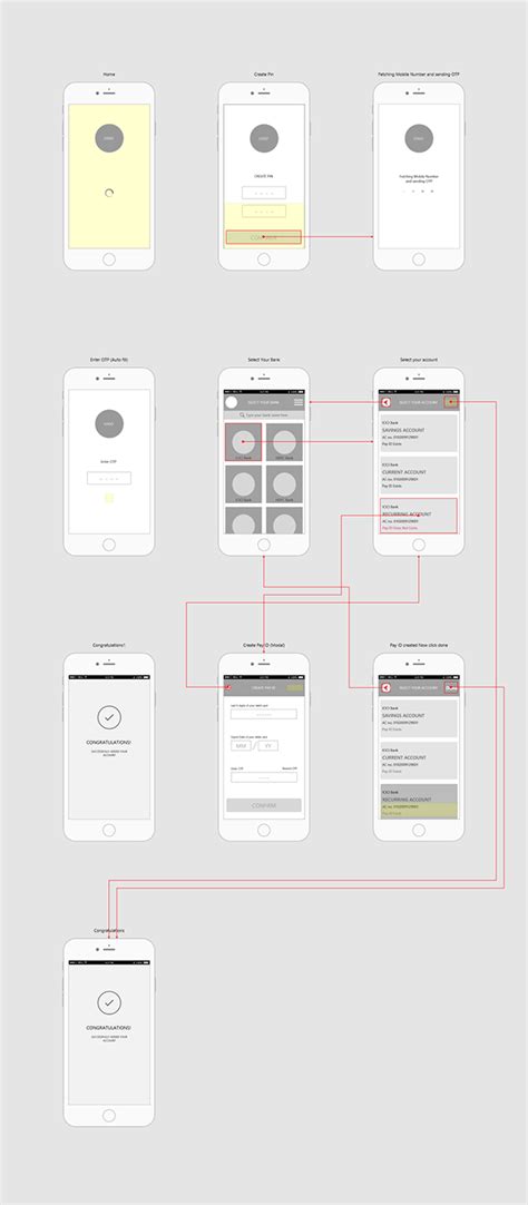 Create A Pin Mobile App Ui Behance