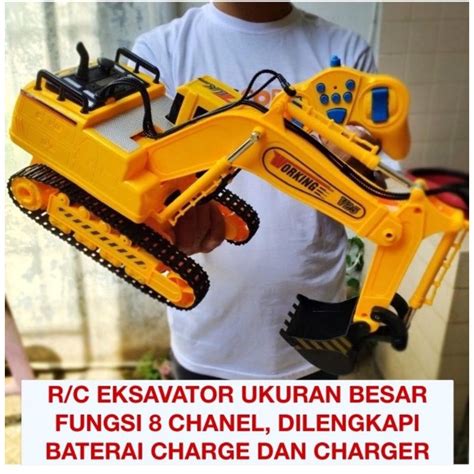 Rc Excavator Digger 8896b Charging Rc Alat Berat Rc Beko Rc Loader Rc