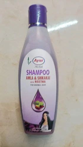 200ml Ayur Herbal Amla Shikakai Shampoo At Rs 81 65 Bottle Amla