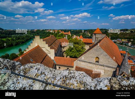 Germany Bavaria Burghausen Castle Stock Photo Alamy