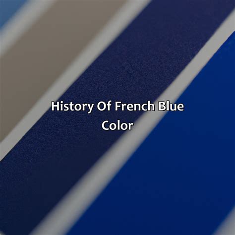 What Color Is French Blue