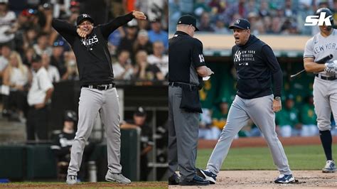 Aaron Boones Animated Mimicry Of Umpire Initiates Meme Fest From Mlb Fans