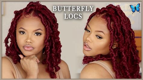 Diy Short Butterfly Locs At Home🦋 2 Methods Naturally Sunny Youtube