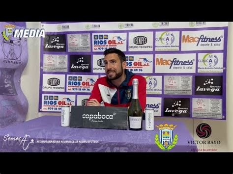 Rueda De Prensa Post Partido C D Becerril Vs Arandina C F