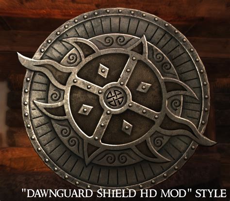 Skyrims Dawnguard Shield 3d Stl File Etsy