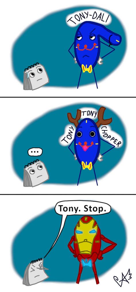 So Different Tony By Joanna Post Avis On Deviantart