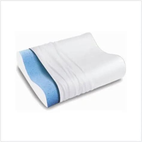cool gel memory foam pillow shape rectangular  piece  pune