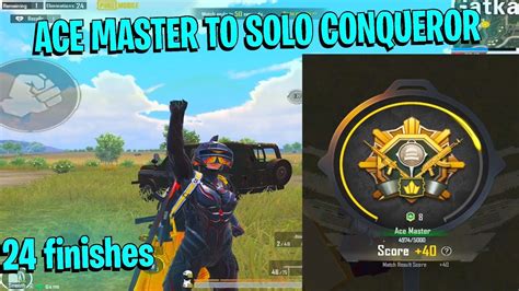 Rank To Solo Conqueror Solo Finishes Gameplay Ace Master To