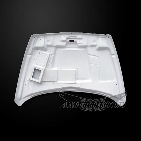 2003 2009 Dodge Ram 3500 Srt Functional Ram Air Hood Fiberglass Dr03ahclgfh35