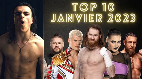 Kozac Sur Les Meilleurs Catcheurs De Janvier Wwe Aew Youtube