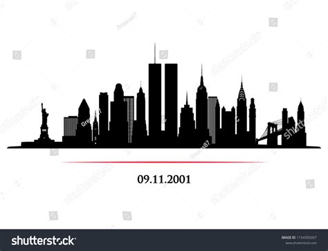 2,427 Twin Towers Silhouette Images, Stock Photos & Vectors | Shutterstock