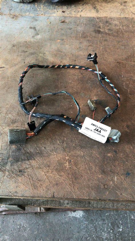 JAGUAR XJ XJ6 X350 BOOT LID WIRING LOOM HARNESS 2W93 14A227 GAA EBay