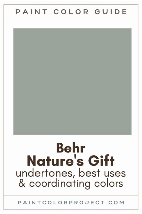 Behr Natures T A Complete Color Review The Paint Color Project