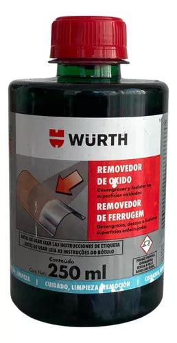 Removedor De Ferrugem Anti Corros O Oxidante Wurth Ml Mercadolivre