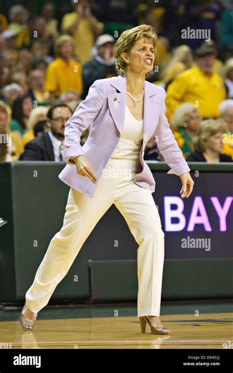 Mar 20 2011 Waco Texas Us Baylor Bears Head Coach Kim Mulkey In