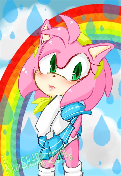 Amy Rose By Kiwisharku On Deviantart