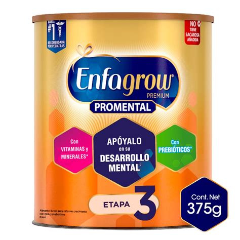 Alimento Lacteo Enfagrow Premium Promental Etapa 3 Tarro X 375Gr Los