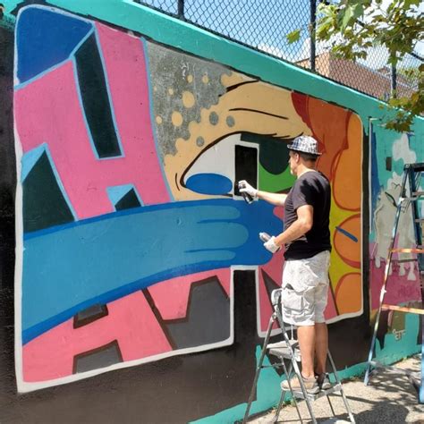 Tats Cru Back At The Graffiti Hall Of Fame In East Harlem