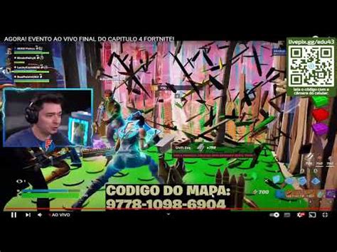 Live On Evento Ao Vivo Final Do Capitulo Fortnite Youtube