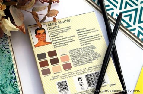 The Balm Meet Matt E Nude Eyeshadow Palette The Matte Eyeshadow
