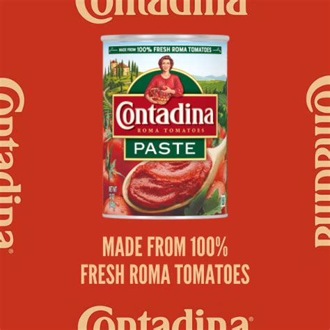 Contadina Canned Tomatoes Canned Tomato Paste 12 Oz Can