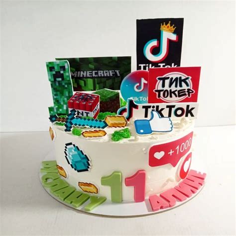 Торты на 11 лет девочке 70 фото с ценами скидками и доставкой в Москве