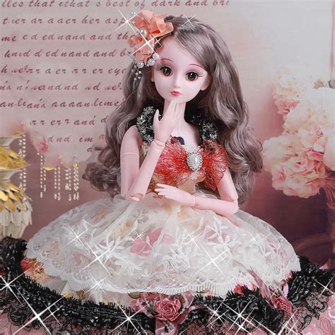 60cm BJD Doll With Princess Clothes Accessories Movable Jointed 1 3