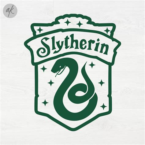 Slytherin Svg Harry Potter Svg Slytherin geschnitten Datei | Etsy