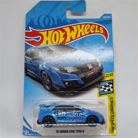 Hot Wheels Honda Civic Type R Lz Lazada Co Th