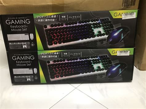 Gaming Neon Keyboard & Mouse Set, Computers & Tech, Parts & Accessories ...