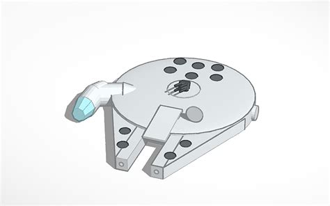 3D design Millennium Falcon | Tinkercad