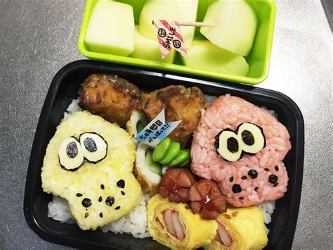 息子弁当♡スプラトゥーン！キャラ弁！ By のんのんノンタロス 【クックパッド】 簡単おいしいみんなのレシピが394万品