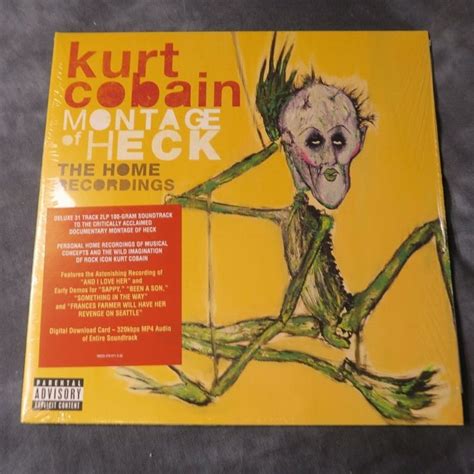 Kurt Cobain Montage Of Heck Lp The Home Recordings 180g Vinyl New