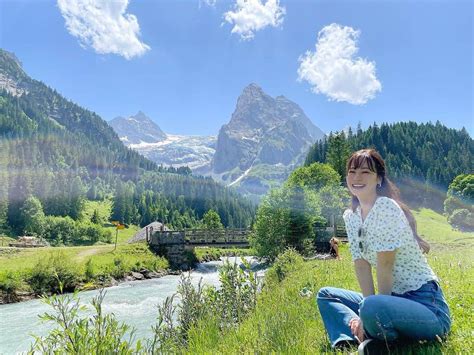 伊藤沙織さんのインスタグラム写真 伊藤沙織instagram 「📍rosenlaui Switzerland 今回の旅で一番感動した