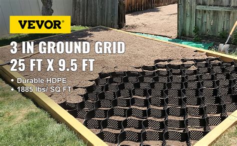 Amazon VEVOR Ground Grid 1885 Lbs Per Sq Ft Load Geo Grid 3