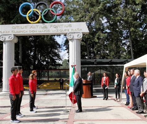 Abanderan A Delegaci N Mexicana Para Jo De La Juventud