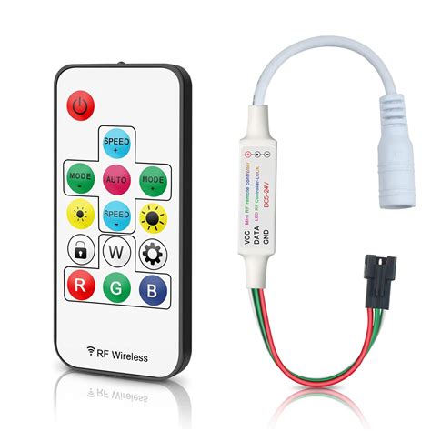 Buy Rgbzone Mini Key Dc V Rf Remote Controller With Lock For