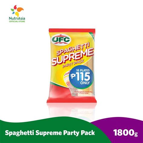 Ufc Spaghetti Supreme Party Pack Lazada Ph