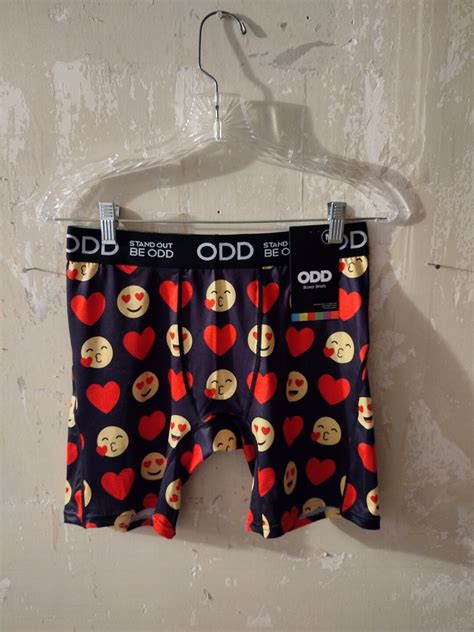 Men S Smiley Face Boxers Medium Boxer Briefs M Hearts Boxers Etsy