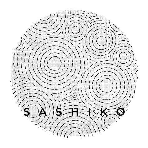 Sashiko Embroidery Template Pattern Visible Repair Free