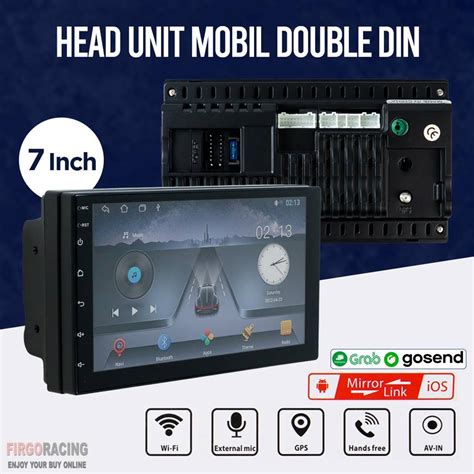 Jual Head Unit Mobil Double Din Media Player Hd Wifi Gps Android