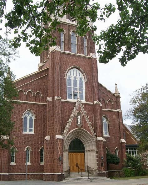 Saint Peters Catholic Church Cemetery In Columbia South Carolina