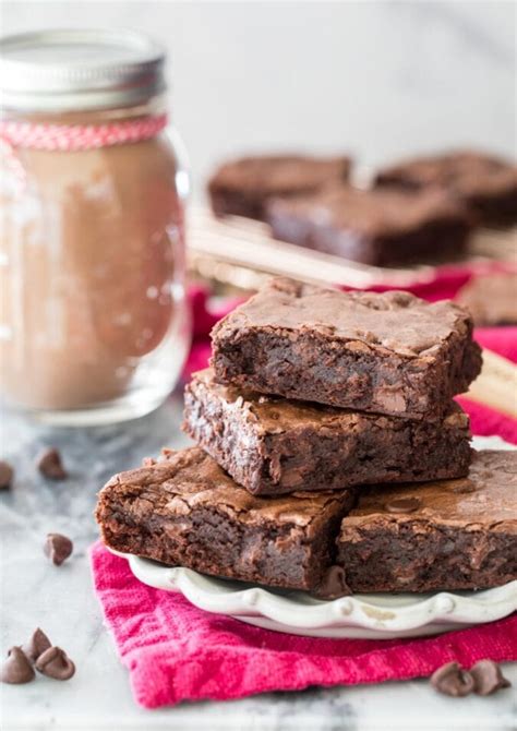 Homemade Brownie Mix With Free Printable Sugar Spun Run